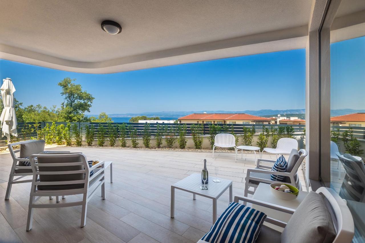Villa Poseidon Rova By El-Pi Tours Malinska Bagian luar foto