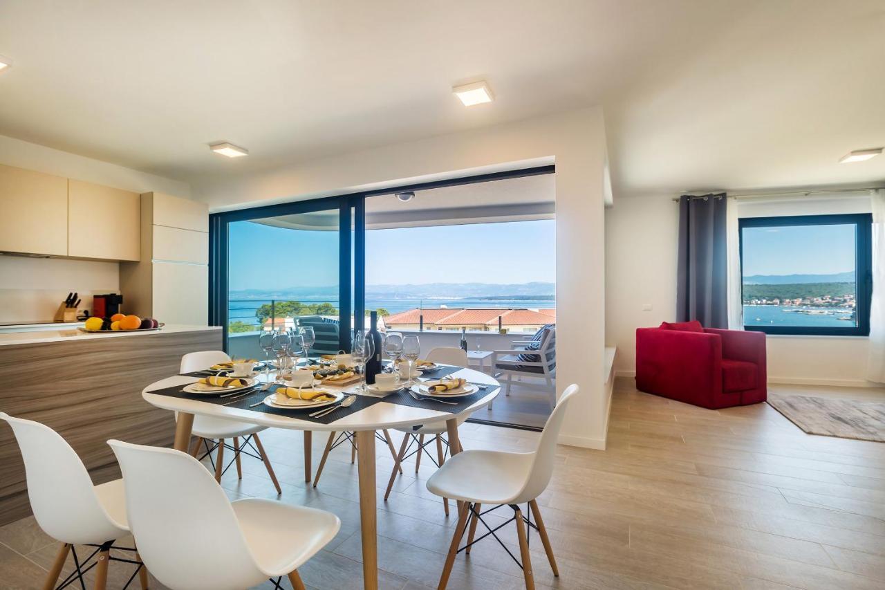 Villa Poseidon Rova By El-Pi Tours Malinska Bagian luar foto